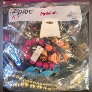 Lot of Wearable Fashion Jewelry 2.9 lbs